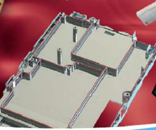 Solidly machined compartments like those used in Tempest designs Solidly machined compartments